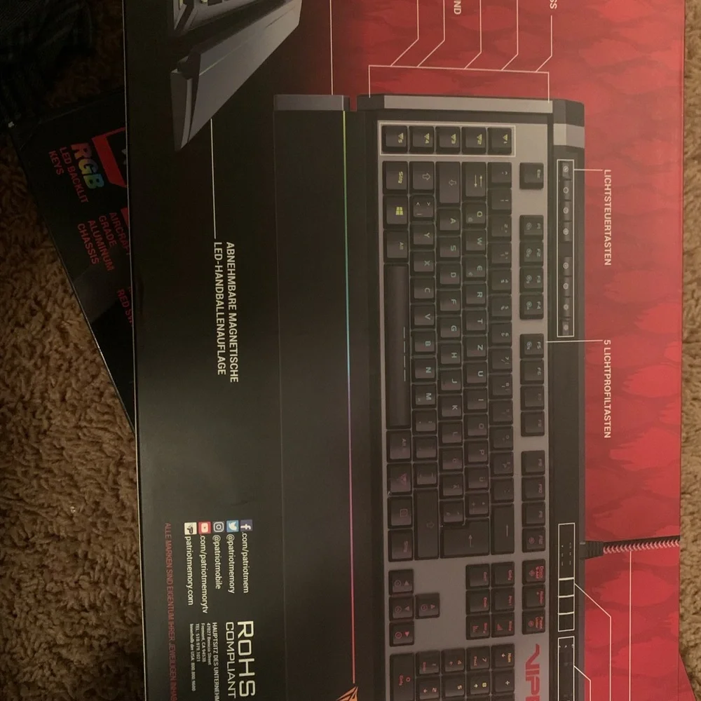 This is a viper gaming keyboard.